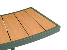 Afbeelding in Gallery-weergave laden, MaximaVida ronde aluminium picknicktafel Bermuda Ø 250 cm olijfgroen