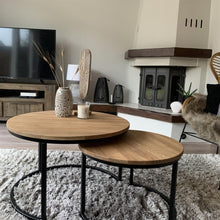 Load image into Gallery viewer, MaximaVida frame Chicago for a round coffee table set- DIY coffee table set