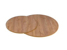 Load image into Gallery viewer, MaximaVida set of round table tops Kiev 75 cm – rustic oak veneer