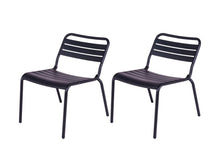 Load image into Gallery viewer, MaximaVida metal lounge chair Max XXL black - 2 pieces
