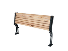 Load image into Gallery viewer, MaximaVida standing façade bench Jordaan with backrest 150 cm