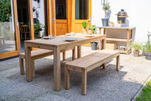 Afbeelding in Gallery-weergave laden, MaximaVida teak picknickset Java 150 cm – 3-delig