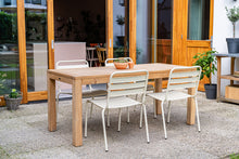 Lade das Bild in den Galerie-Viewer, MaximaVida Garten Set Java 150 cm Elfenbeinweiß