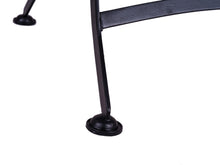 Load image into Gallery viewer, MaximaVida inklapbare tuinstoel Toscana met armleuning zwart - 100% FSC excellent acacia