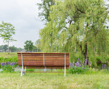 Afbeelding in Gallery-weergave laden, MaximaVida tuinbank Budapest 165 cm - uit exclusief Taliwood
