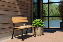 Load image into Gallery viewer, MaximaVida garden bench New York 120 cm - including ground anchoring