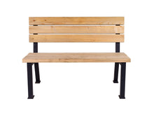 Load image into Gallery viewer, MaximaVida garden bench New York 120 cm - including ground anchoring