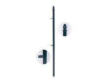 Load image into Gallery viewer, MaximaVida garden fence end post Utrecht 90 cm - hot-dip galvanised