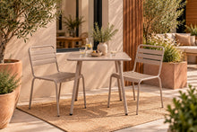 Load image into Gallery viewer, MaximaVida metal garden chair Max taupe box of 2