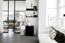 Afbeelding in Gallery-weergave laden, MaximaVida wandplank Wally 80 x 9 x 15 cm zwart - 2 stuks