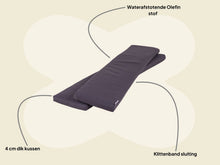 Afbeelding in Gallery-weergave laden, MaximaVida picknicktafel kussen pakket Antro 146 x 30 x 4 cm 2 stuks - waterafstotend