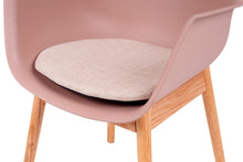 Load image into Gallery viewer, MaximaVida dining chair Cuyp XXL dusky pink conical chair legs - 2 pieces