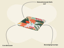 Load image into Gallery viewer, MaximaVida chair cushion Vaiana 47 x 42 x 4 cm - water repellent