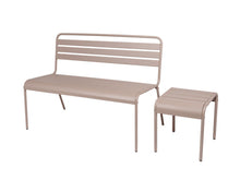 Afbeelding in Gallery-weergave laden, MaximaVida metalen bijzettafel krukje Max 45 cm taupe