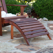 Load image into Gallery viewer, MaximaVida Adirondack footstool Totonto oil – made of exclusive mahogany