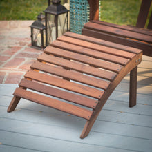 Load image into Gallery viewer, MaximaVida Adirondack footstool Totonto oil – made of exclusive mahogany