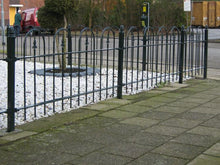 Load image into Gallery viewer, MaximaVida garden fence connecting post Utrecht 70 cm - hot-dip galvanised