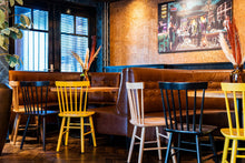 Load image into Gallery viewer, MaximaVida wooden chair Maxime black - two pieces per box