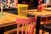 Load image into Gallery viewer, MaximaVida wooden chair Maxime warm orange - two pieces per box