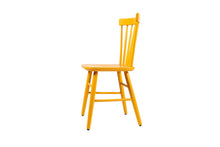 Load image into Gallery viewer, MaximaVida wooden chair Maxime ocher yellow - two pieces per box