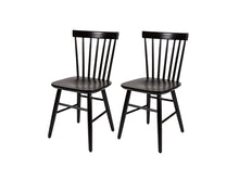 Load image into Gallery viewer, MaximaVida wooden chair Maxime black - two pieces per box