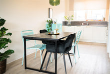 Load image into Gallery viewer, MaximaVida industrial table frame Boston 80 cm black