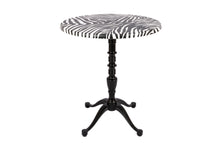 Load image into Gallery viewer, MaximaVida topalit table-top Zebra round 70 cm indoor and outdoor use
