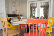 Load image into Gallery viewer, MaximaVida wooden chair Maxime warm orange - two pieces per box