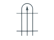 Load image into Gallery viewer, MaximaVida metal garden fence Utrecht 70 x 47 cm green - hot-dip galvanised