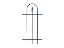 Load image into Gallery viewer, MaximaVida metal garden fence Utrecht 90 x 47 cm green - hot-dip galvanised
