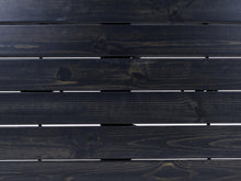 Lade das Bild in den Galerie-Viewer, MaximaVida Gartentisch Riga 200 x 90 cm blackwash - industrielles Untergestell