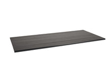 Afbeelding in Gallery-weergave laden, MaximaVida tafelblad Chicago 120 cm zwart - pinewood fineer