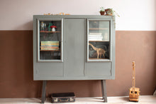 Load image into Gallery viewer, MaximaVida metal table legs New York 40 cm square clear varnish