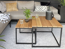 Load image into Gallery viewer, MaximaVida frame Chicago for square coffee table set- DIY coffee table set