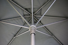 Afbeelding in Gallery-weergave laden, Madison Syros luxe parasol vierkant grijs 280 x 280 cm exclusief voet