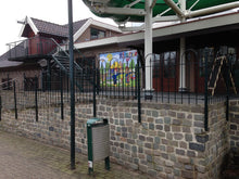 Load image into Gallery viewer, MaximaVida garden fence connecting post Utrecht 70 cm - hot-dip galvanised