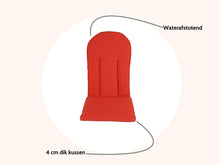 Load image into Gallery viewer, MaximaVida garden cushion Rocho for Adirondack chair - water repellent
