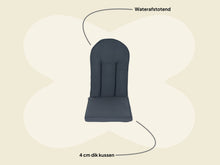 Load image into Gallery viewer, MaximaVida garden cushion Antro for Adirondack garden chair - water-repellent

