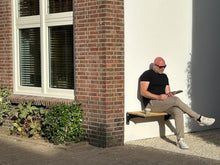 Load image into Gallery viewer, MaximaVida folding facade bench Jordaan 100 cm – FSC ash wood
