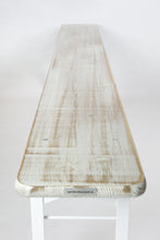 Lade das Bild in den Galerie-Viewer, MaximaVida klappbare Picknickbank Berlin, whitewash, 200 x 25 cm
