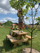 Load image into Gallery viewer, MaximaVida wooden picnic table for kids Tallinn 100 cm
