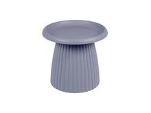 Load image into Gallery viewer, MaximaVida plastic side table Mila round 50 cm mouse grey
