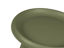 Load image into Gallery viewer, MaximaVida plastic side table Mila round 50 cm olive green
