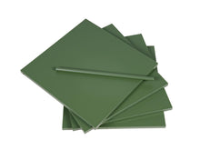 Load image into Gallery viewer, MaximaVida locker metal wardrobe Finn 90 x 50 x 185 cm olive green – 8 shelves
