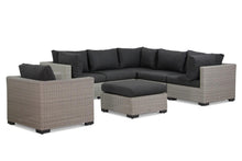Load image into Gallery viewer, MaximaVida heavy duty garden cover for lounge set London 300 cm x 250 cm x 90 cm black
