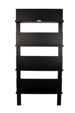 Load image into Gallery viewer, MaximaVida Wall rack Jamie black – bookshelf – magazine rack – 180 cm x 80 cm
