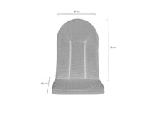 Load image into Gallery viewer, MaximaVida garden cushion Taupo for Adirondack chair - water repellent

