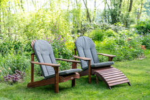 Load image into Gallery viewer, MaximaVida Adirondack footstool Totonto oil – made of exclusive mahogany

