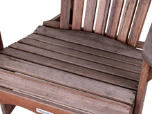 Load image into Gallery viewer, MaximaVida Adirondack garden chair Toronto oil – made of exclusive mahogany
