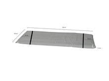 Load image into Gallery viewer, MaximaVida bench cushion Antro 116 x 30 x 4 cm - water-repellent
